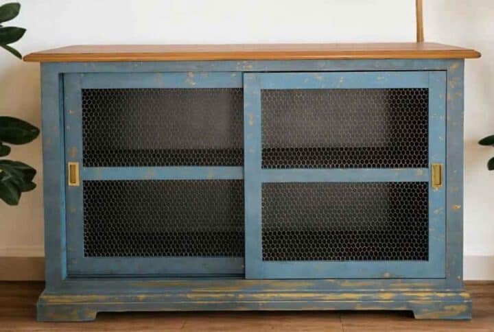 aparador con rejilla