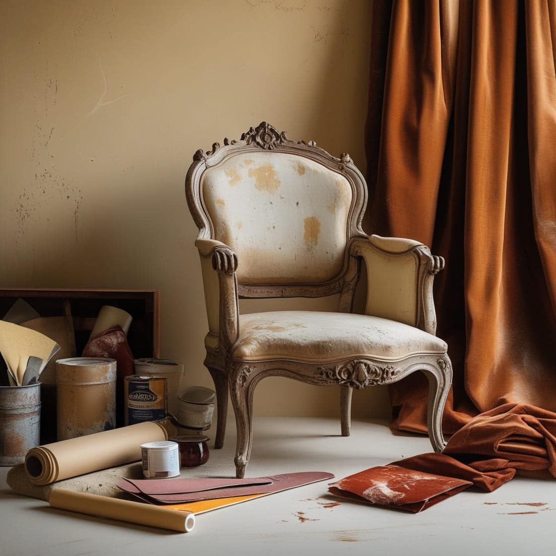 Restauración de muebles antiguos