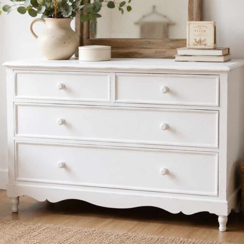 Pintar de blanco un mueble, en 4 pasos