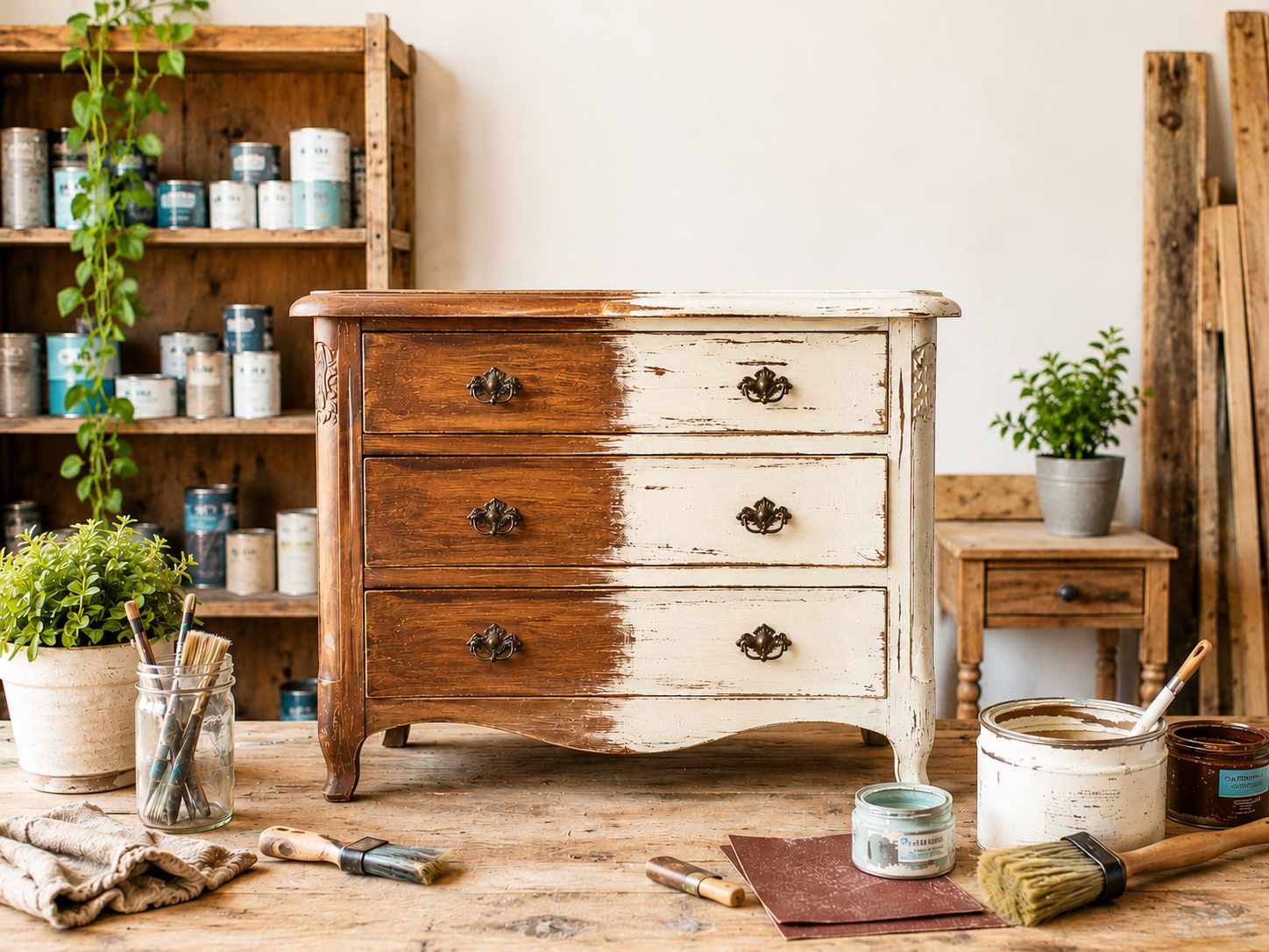 Cómo restaurar muebles antiguos