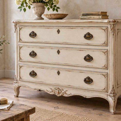 Cómo pintar efecto envejecido en muebles