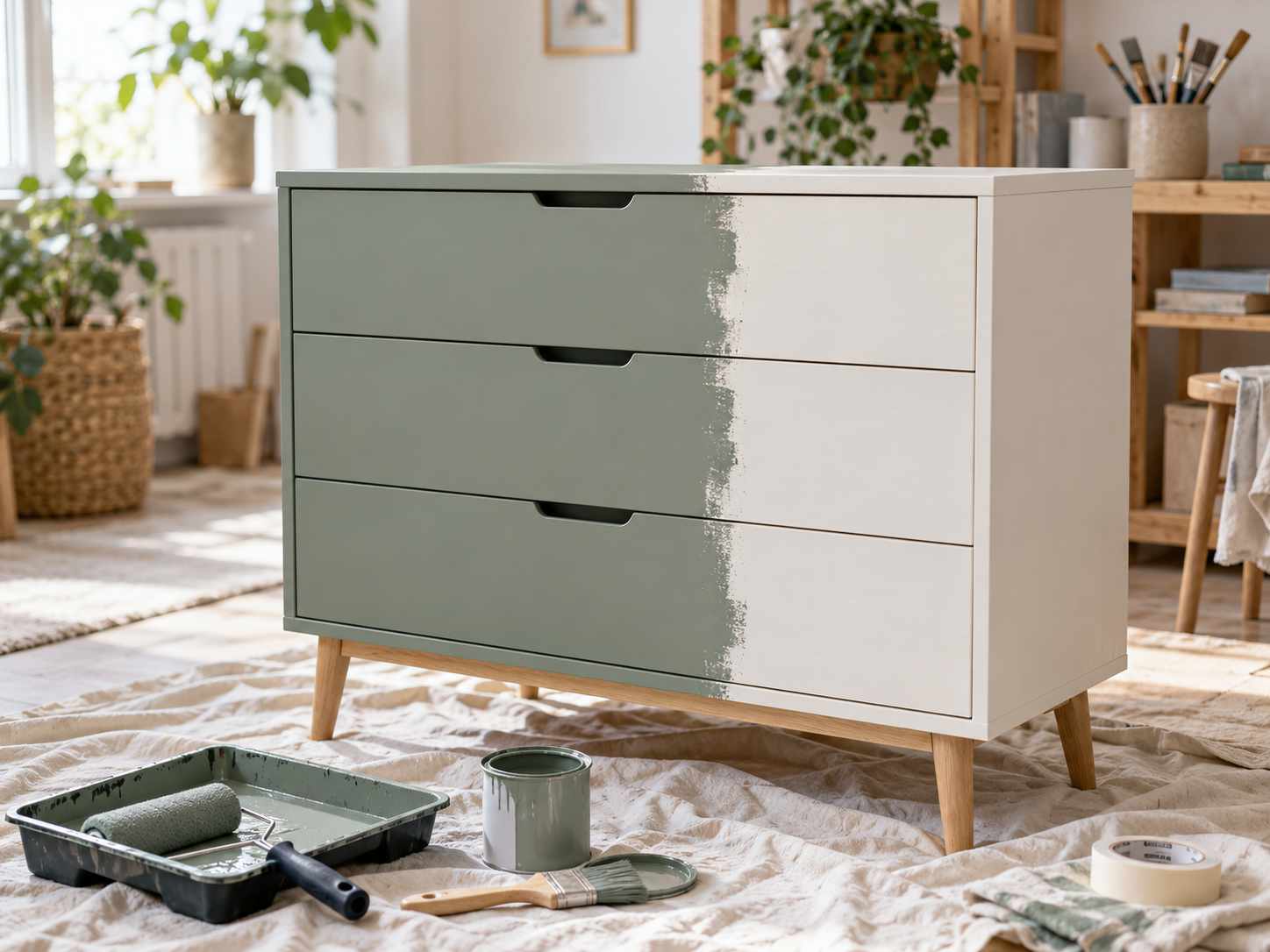 Pintar un mueble de ikea